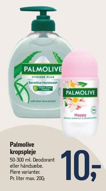 Føtex Palmolive kropspleje tilbud