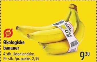 Føtex Økologiske bananer tilbud