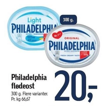 Philadelphia flødeost