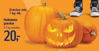 Føtex Halloween græskar tilbud