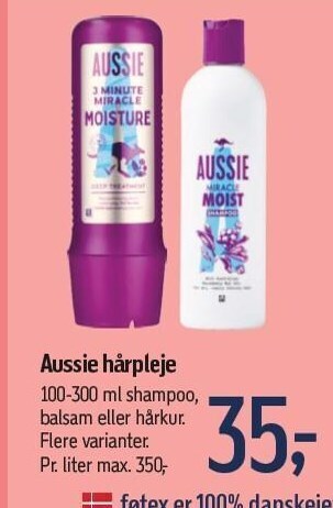 Føtex Aussie hårpleje tilbud