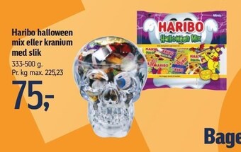 Føtex Haribo halloween mix eller kranium med slik tilbud