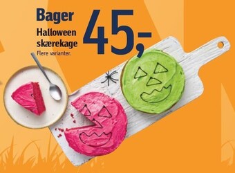 Føtex Halloween skærekage tilbud