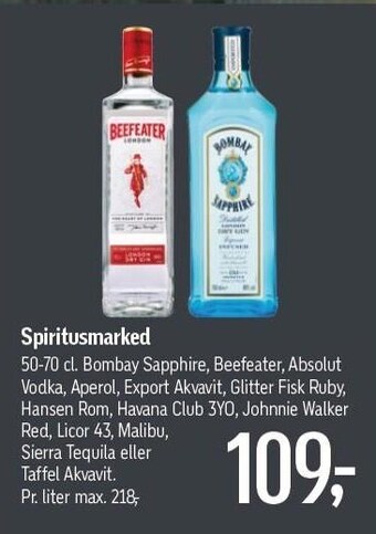 Føtex Spiritusmarked tilbud