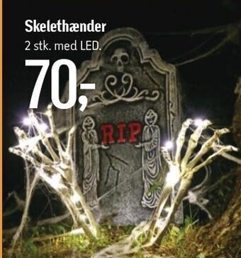 Føtex Skelethænder tilbud