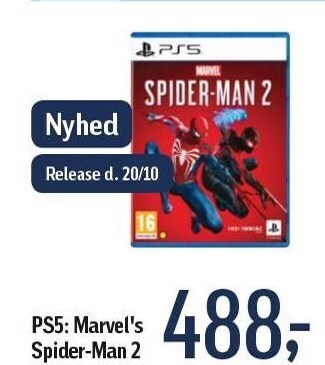 Føtex Ps5: marvel's spider-man 2 tilbud