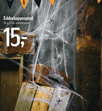 Føtex Edderkoppespind tilbud