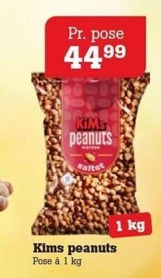 Poetzsch Padborg Kims peanuts tilbud