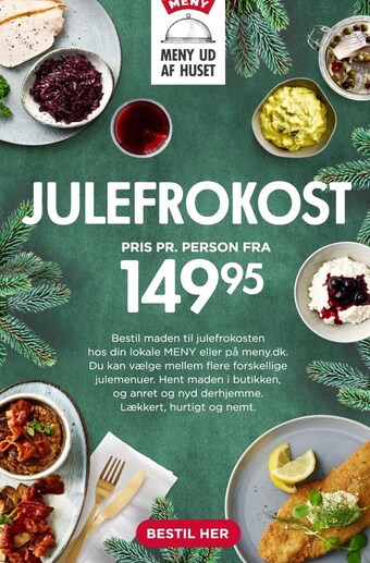 MENY Julefrokost tilbud