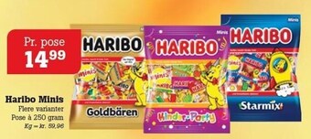 Poetzsch Padborg Haribo minis tilbud