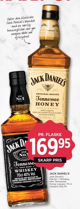 MENY Jack daniel's tilbud
