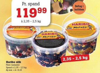Poetzsch Padborg Haribo slik tilbud