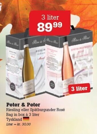 Poetzsch Padborg Peter & peter tilbud