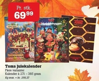 Poetzsch Padborg Toms julekalender tilbud