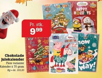 Chokolade julekalender