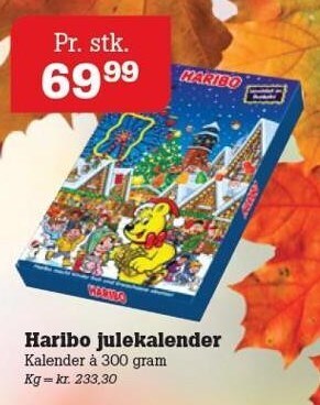 Poetzsch Padborg Haribo julekalender tilbud