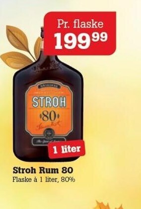Poetzsch Padborg Stroh rum 80 tilbud