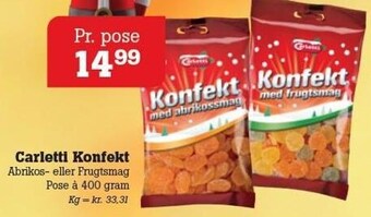 Poetzsch Padborg Carletti konfekt tilbud