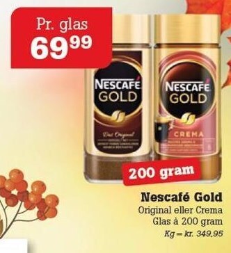 Poetzsch Padborg Nescafé gold tilbud
