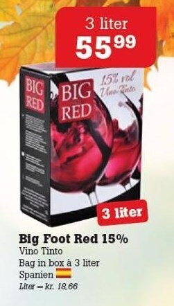 Poetzsch Padborg Big foot red 15% tilbud