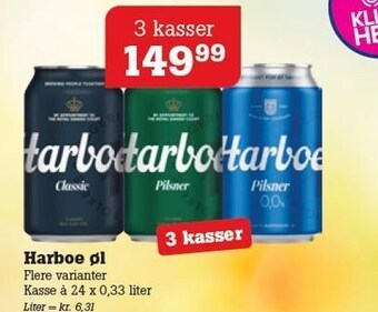 Poetzsch Padborg Harboe øl tilbud