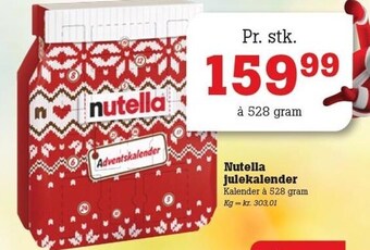 Poetzsch Padborg Nutella julekalender tilbud