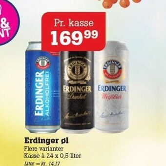 Poetzsch Padborg Erdinger øl tilbud