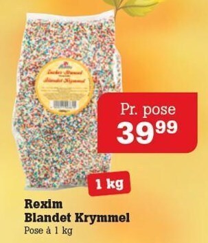 Poetzsch Padborg Rexim blandet krymmel tilbud