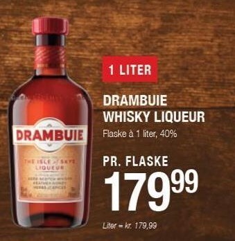 Drambuie whisky liqueur