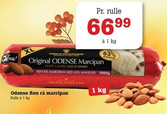 Poetzsch Padborg Odense ren rå marcipan tilbud