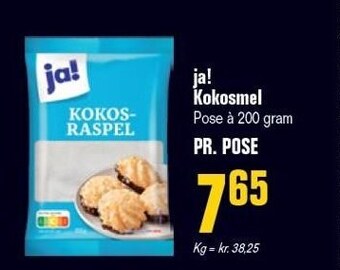 Poetzsch Padborg Ja! kokosmel tilbud
