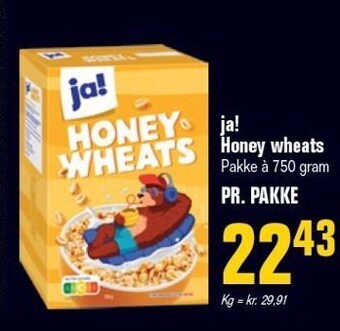 Ja! honey wheats