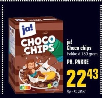 Poetzsch Padborg Ja! choco chips tilbud