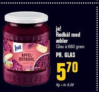 Poetzsch Padborg Ja! rødkål med æbler tilbud