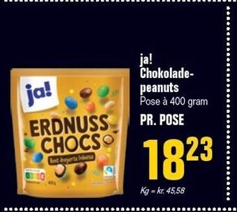 Poetzsch Padborg Ja! chokoladepeanuts tilbud