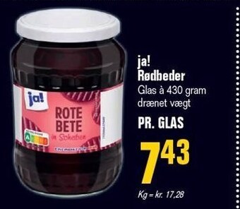 Poetzsch Padborg Ja! rødbeder tilbud