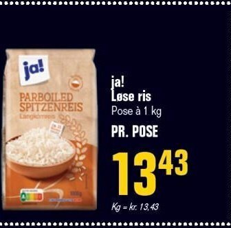 Poetzsch Padborg Ja! løse ris tilbud