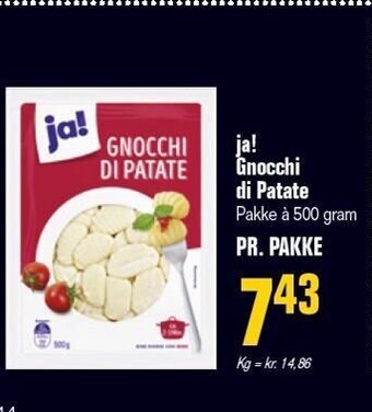 Poetzsch Padborg Ja! gnocchi di patate tilbud