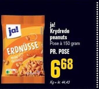 Poetzsch Padborg Ja! krydrede peanuts tilbud