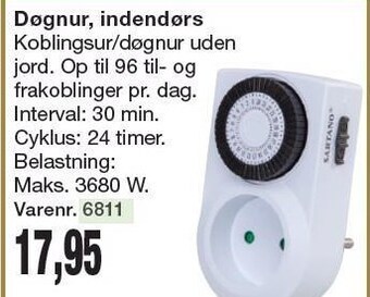Harald Nyborg Døgnur, indendørs tilbud
