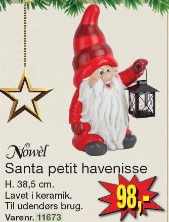 Harald Nyborg Nowel santa petit havenisse tilbud