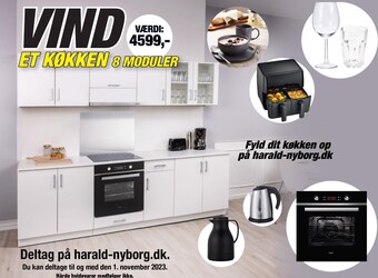 Harald Nyborg Vind et køkken 8 moduler tilbud