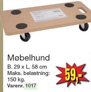 Harald Nyborg Møbelhund tilbud