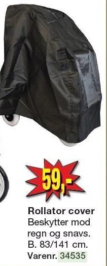 Harald Nyborg Rollator cover tilbud