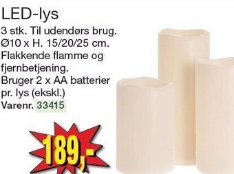 Harald Nyborg Led-lys tilbud