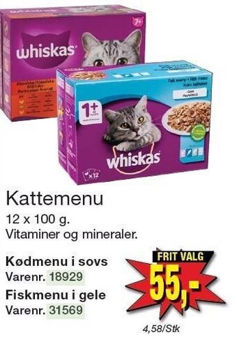 Harald Nyborg Kattemenu tilbud