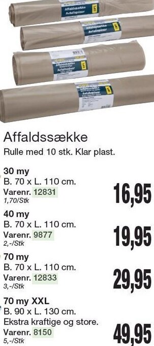 Harald Nyborg Affaldssække tilbud