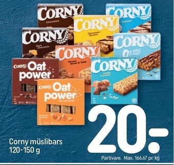 REMA 1000 Corny müslibars tilbud