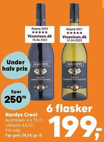 SuperBrugsen Hardys crest tilbud