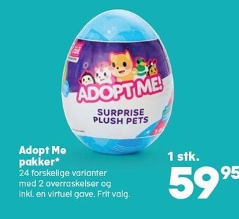 SuperBrugsen Adopt me pakker tilbud